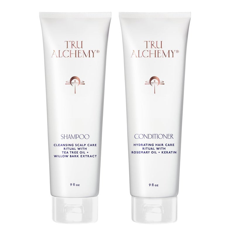 Tru Alchemy Shampoo  Conditioner  Best Shampoo and Conditioner for Dry Damaged Hair  Speed Up Hair Growth and Boost Volume 9 fl oz