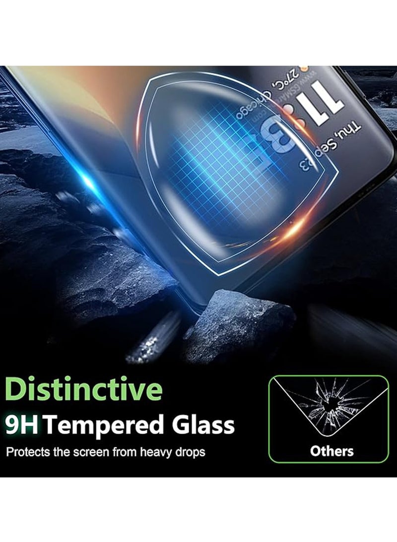 2Pcs Motorola Edge 50 Fusion 5G Screen Protector,9H Hardness High Definition Full Covered Clear Scratch Resistant Bubble Free Anti-Fingerprints - Image 5