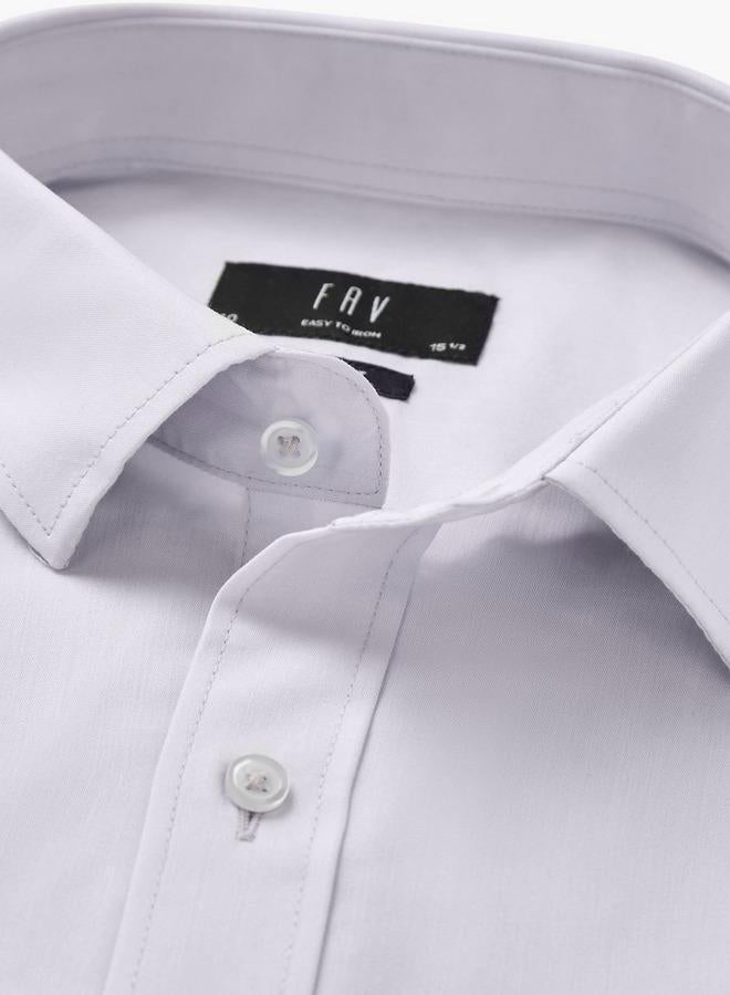 Splash FAV Set of 2 - Men Slim Fit Collared Long Sleeves Shirt - Image 5