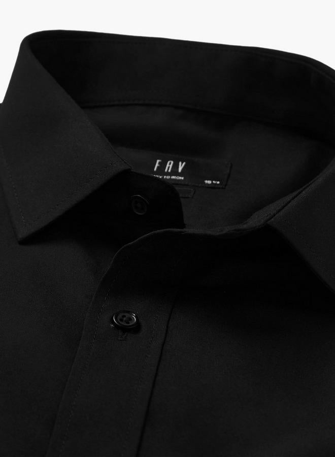 Splash FAV Set of 2 - Men Slim Fit Collared Long Sleeves Shirt - Image 4
