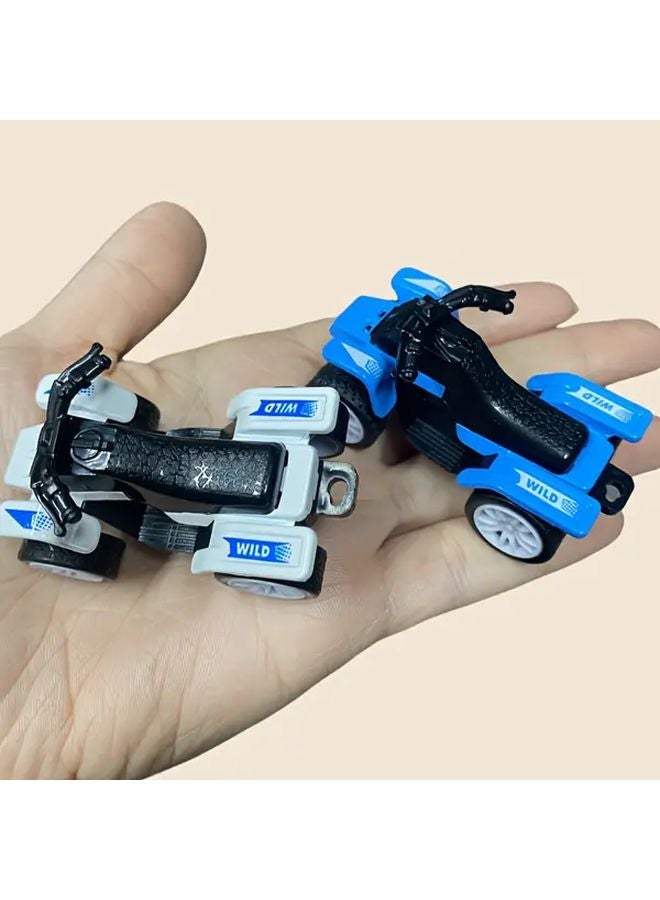 4 Colors Alloy Beach Motorcycle Models Durable Metal Collectible Toys 4pcs - Image 4