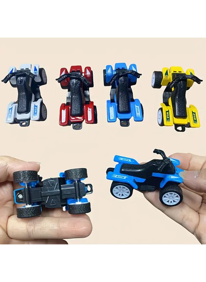 4 Colors Alloy Beach Motorcycle Models Durable Metal Collectible Toys 4pcs - Image 5