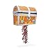 BLUE PANDA Pull String Treasure Chest Pinata 12 x 10 x 65 In Blue Pirate Treasure Chest Birthday Pinata Pirate Party Decoration - Image 3