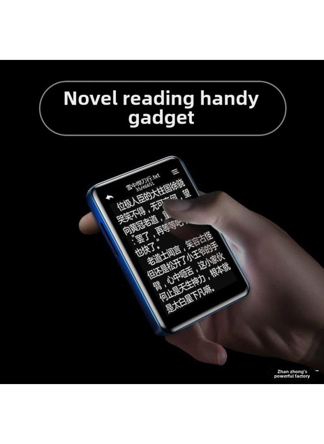 Generic - Novel Walkman Mp5 Reader MP4 Reading Senior High School Mp6p7 Portable E-Book Students Bluetooth MP3-Body Color:Upgraded Smart Model 3.0inch Touch Screen Version [bluetooth 6.0/long Battery Life Model]-Memory Capacity:128g [more Than 9,000 Types Of Novels + Songs + Movies Have Been Placed] - Official Standard - Image 1