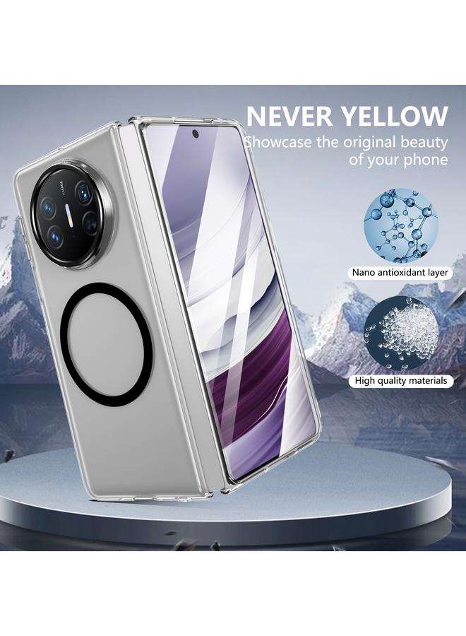 اس-توب جراب لهاتف Huawei Mate X3 lce قابل للطي من سلسلة MagSafe جراب شفاف مدمج لهاتف الكمبيوتر الشخصي - Image 2