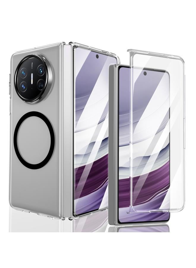 اس-توب جراب لهاتف Huawei Mate X3 lce قابل للطي من سلسلة MagSafe جراب شفاف مدمج لهاتف الكمبيوتر الشخصي - Image 1