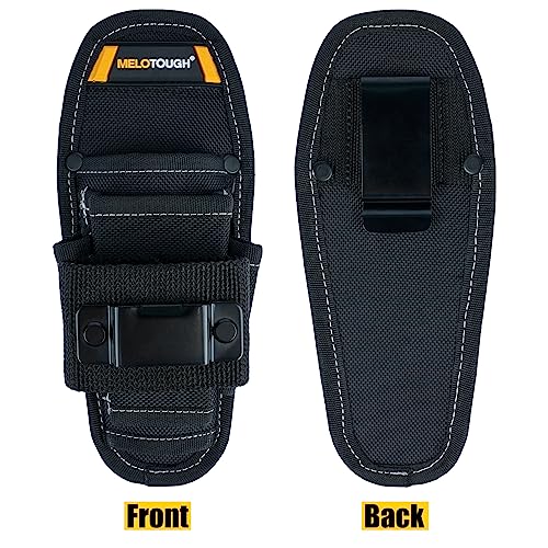 MELOTOUGH Small Tool Pouch with Belt Clip,Small Tool Holder Pouch, Min Work Organizer Tool Holster and Knife Holder with Hammer Holder - Image 5