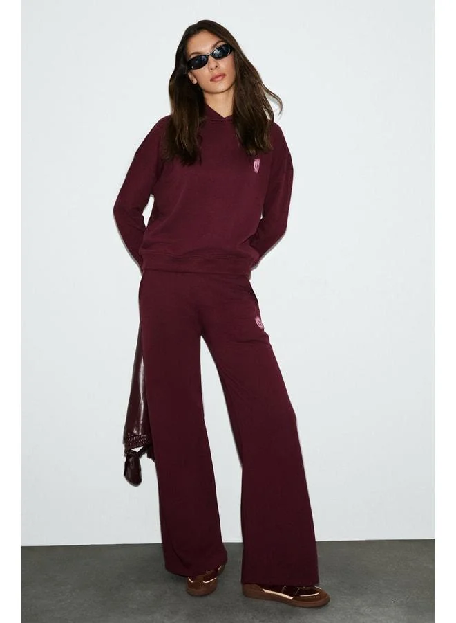 Urban Beat  ANETA Women's Burgundy Sweatpants for Women | Best Price UAE