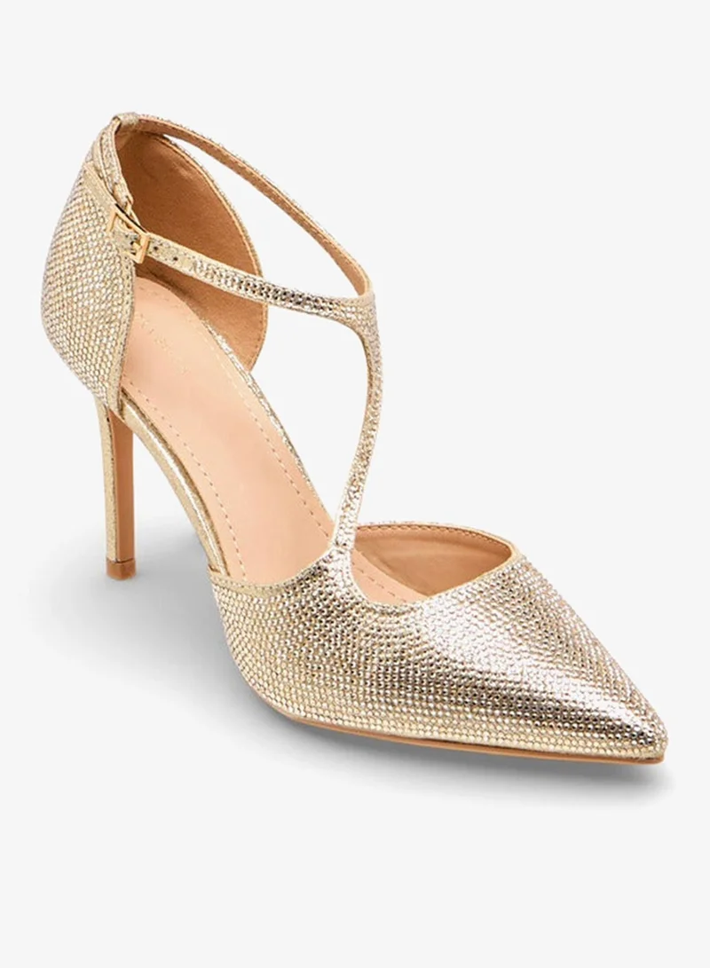Flora Bella By Shoexpress Women Embellished Stilletto Heel Shoes Ramadan Collection