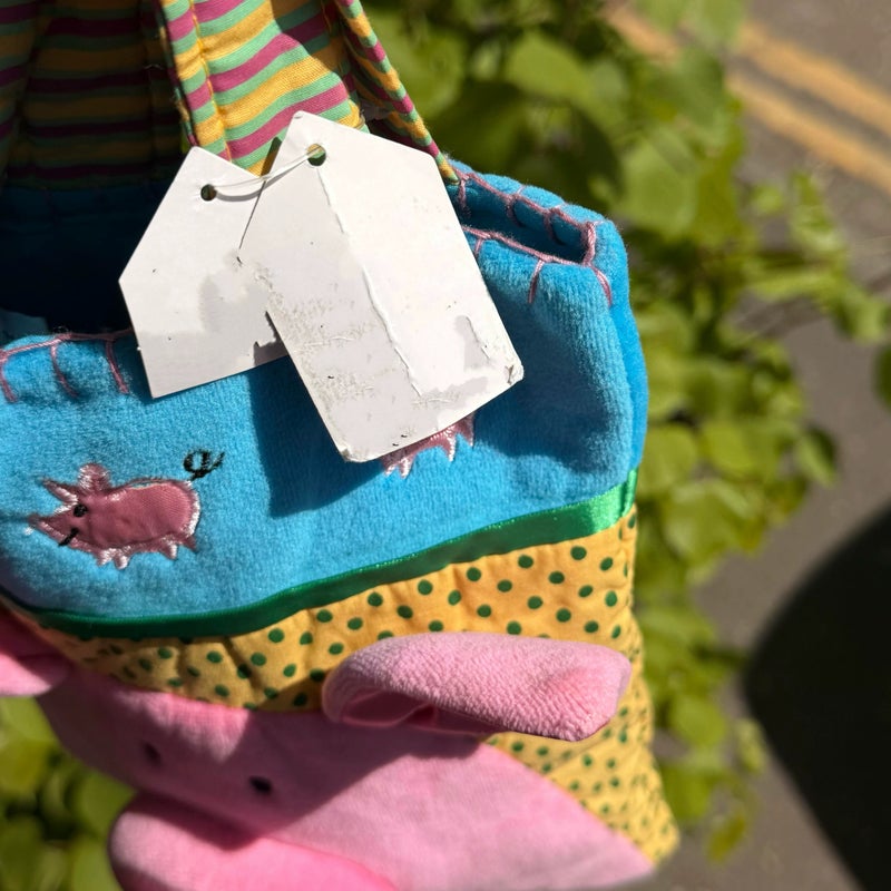 Cute Piggy Handbag, Ins Style, Large Capacity, Portable Tote for Commute & Storage - Image 2