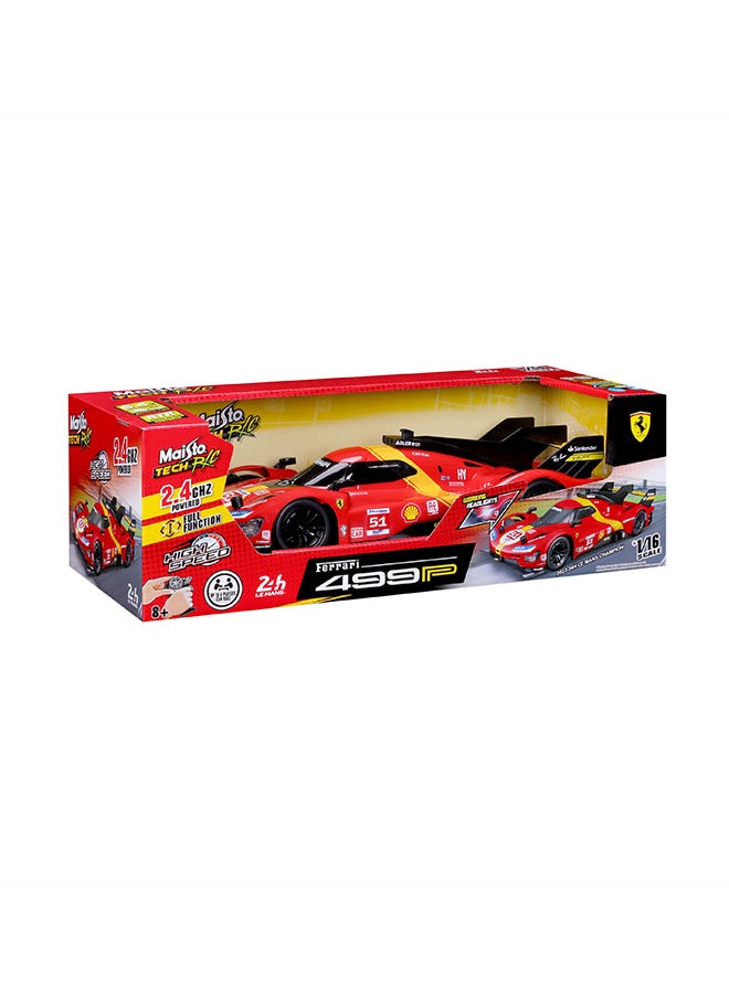 Maisto 1:16 Scale Radio-Controlled Ferrari 499P! This Is A Replica Of Ferrari'S Le Mans Hypercar  - Image 1