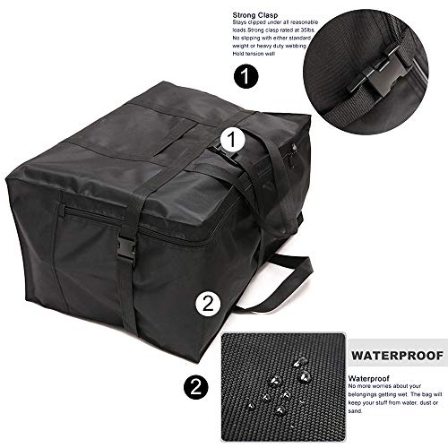 AUGUR Travel Duffle Bag,Large Storage Bags,Foldable Weekender Bag,Overnight bag,Heavy Duty Travel Bag,Reinforced Carry Straps Gmy Dance Bag for Men And Women Camping,Moving,Hospital - Image 4