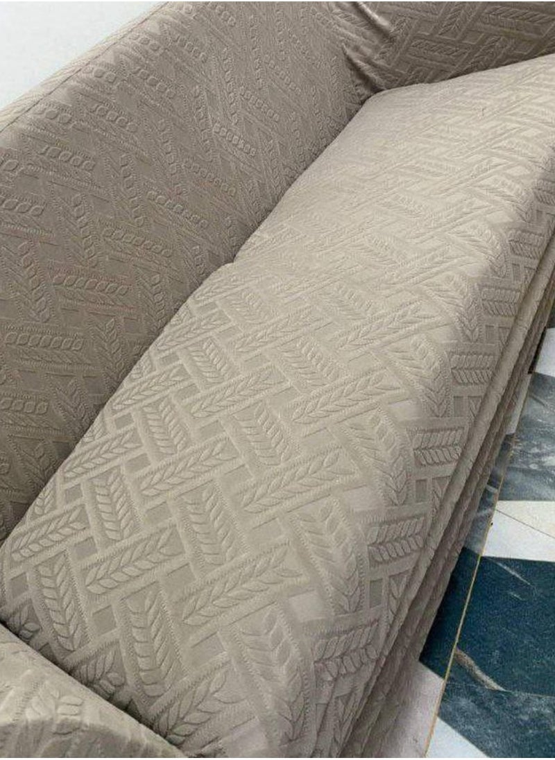Generic - Sunbulah sofa cover set, 4 pieces, a large sofa, a smaller sofa, and 2 chairs, full cover, - Image 1