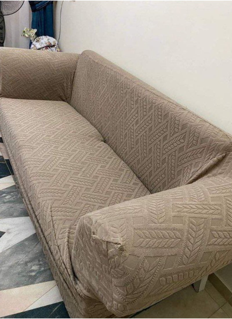 Generic - Sunbulah sofa cover set, 4 pieces, a large sofa, a smaller sofa, and 2 chairs, full cover, - Image 1