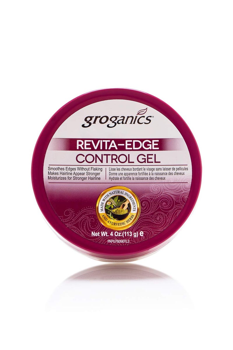 Groganics RevitaEdge Control Gel 4 oz