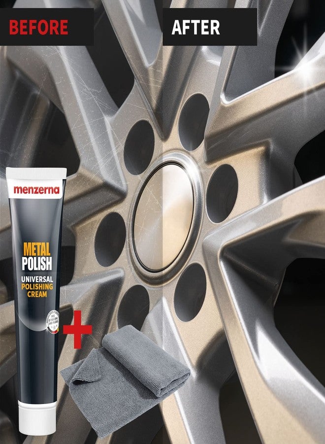 Menzerna Metal Polish Universal Polishing Cream (Cleans and Polishes Stainless Steel, Aluminium, Chrome, Brass, Copper, Silver and Plastics) - Image 5