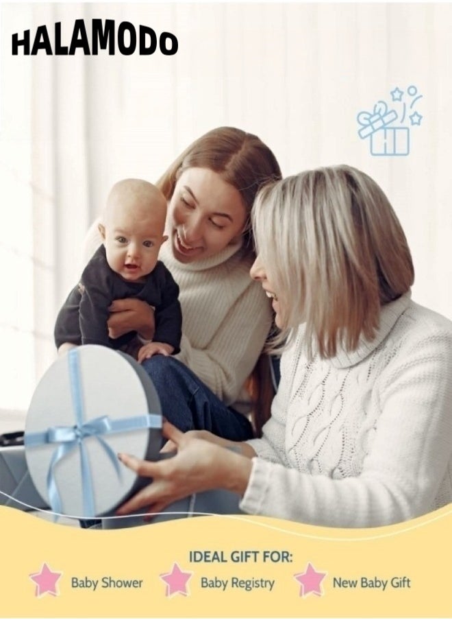HALAMODO - Baby Food Feeder Fruit Feeder Pacifier Nibbler Infant Teething Toys Silicone Feeder Baby Mesh Teethers for Babies Baby Feeding Essentials - Image 1