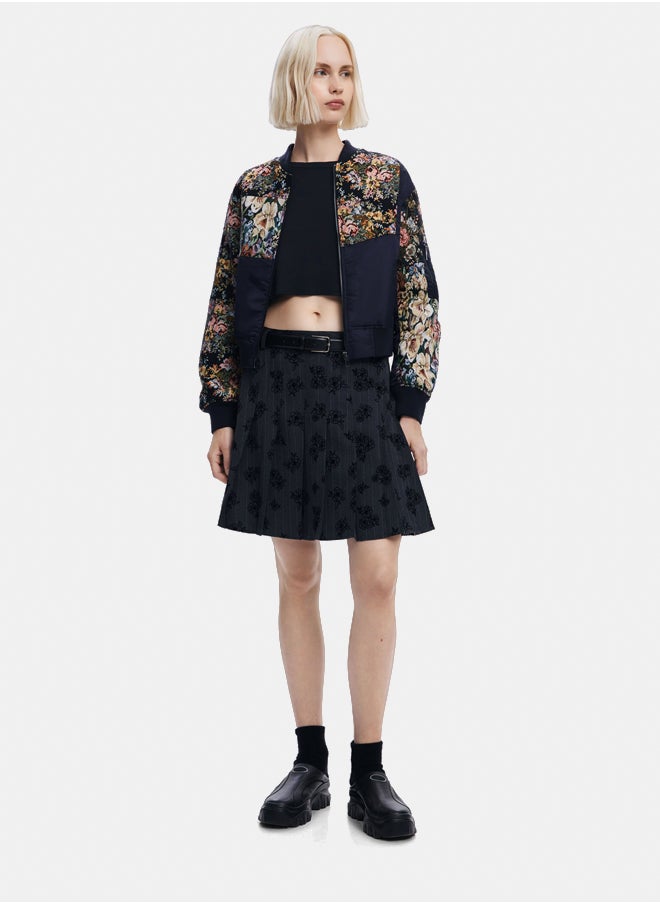 DESIGUAL - Printed bomber jacket - Image 1