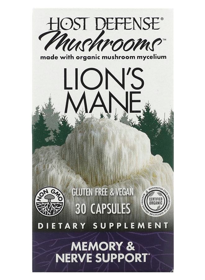 Mushrooms Lion's Mane 30 Capsules