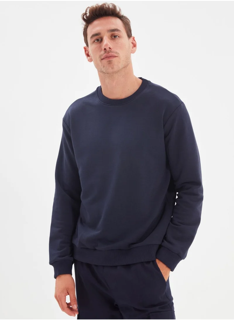 trendyol Back Print Sweatshirt