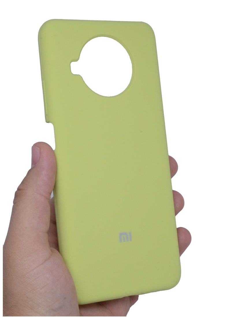 ميابيل - جراب Redmi Note 9 Pro 5G غطاء واقٍ من السيليكون مع بطانة داخلية من الألياف الدقيقة متوافق مع Xiaomi Redmi Note 9 Pro 5G - Image 1