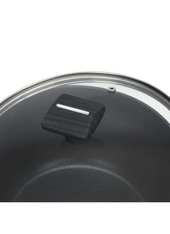 FERRO Fissman Stockpot Ferro 24x11.5Cm/4.43L with Glass Lid & Induction Bottom Durable Non Stick Stockpot Perfect for Soups Stews and Boiling Suitable for All Heat Sources (Aluminium With Non Stick Coating)  - Image 3