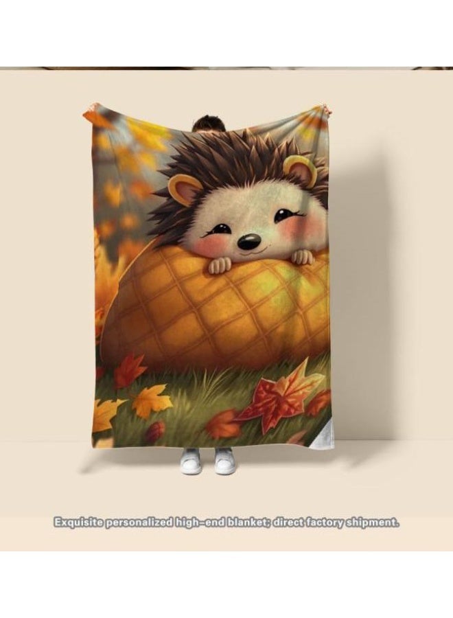 عام بطانية رقيقة من الفانيلا الكرتونية للأطفال أو الطلاب (دافئة ومريحة ومناسبة للنوم والألعاب) 100 سم * 150 سم - 298 - Image 5