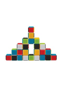 infantino Press & Stay Sensory Block Activity Toy For Baby From 6 Months And Above - Multicolour  - Image 2