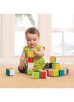infantino Press & Stay Sensory Block Activity Toy For Baby From 6 Months And Above - Multicolour  - Image 4