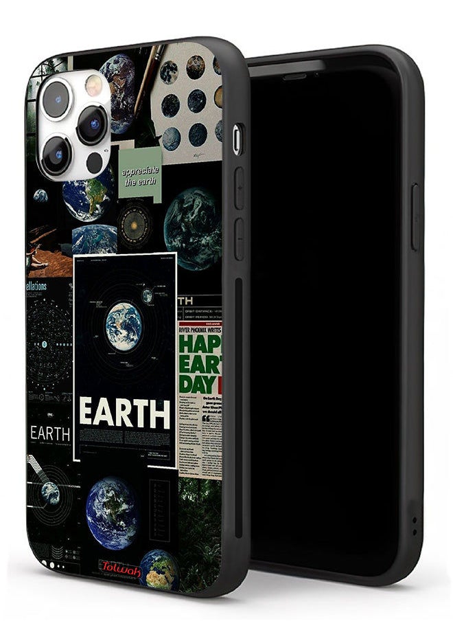 Tolwak Apple iPhone 11 Pro Max Protective Case Earth  - Image 1