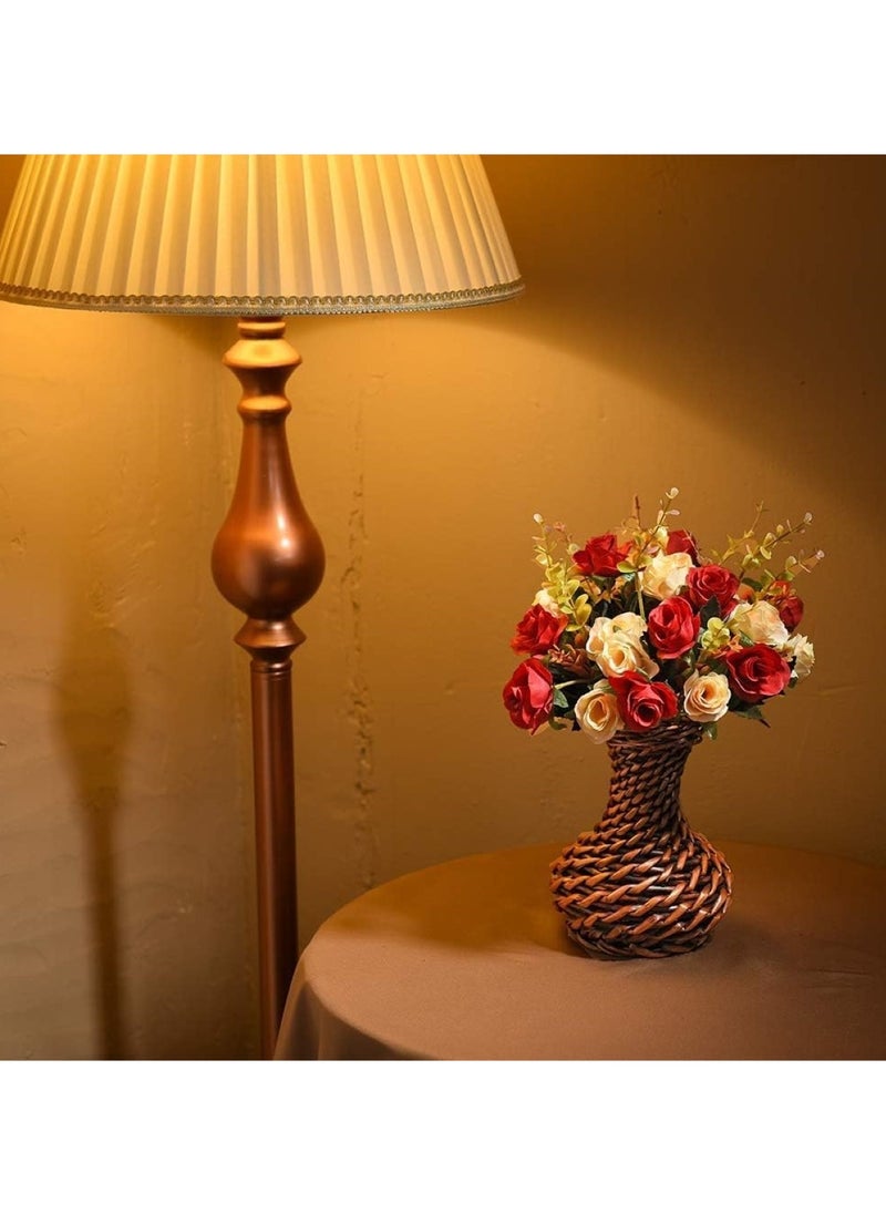 Huitich Eternal Blossoms: Artificial Mini Rose Flowers for Timeless Elegance Red  - Image 3