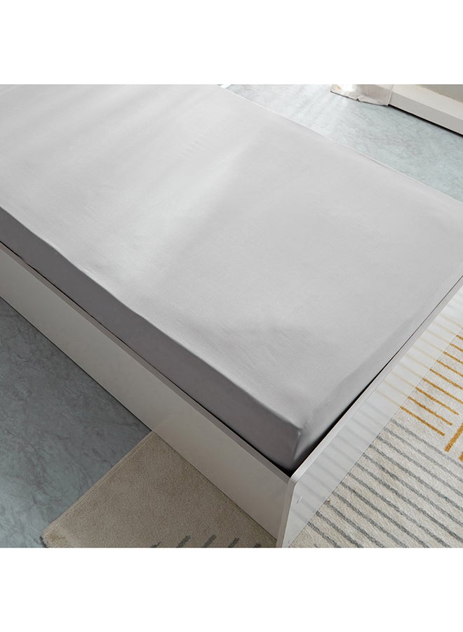 Home Box Bristol Single Polycotton Fitted Sheet 200 x 25 x 90 cm  - Image 3