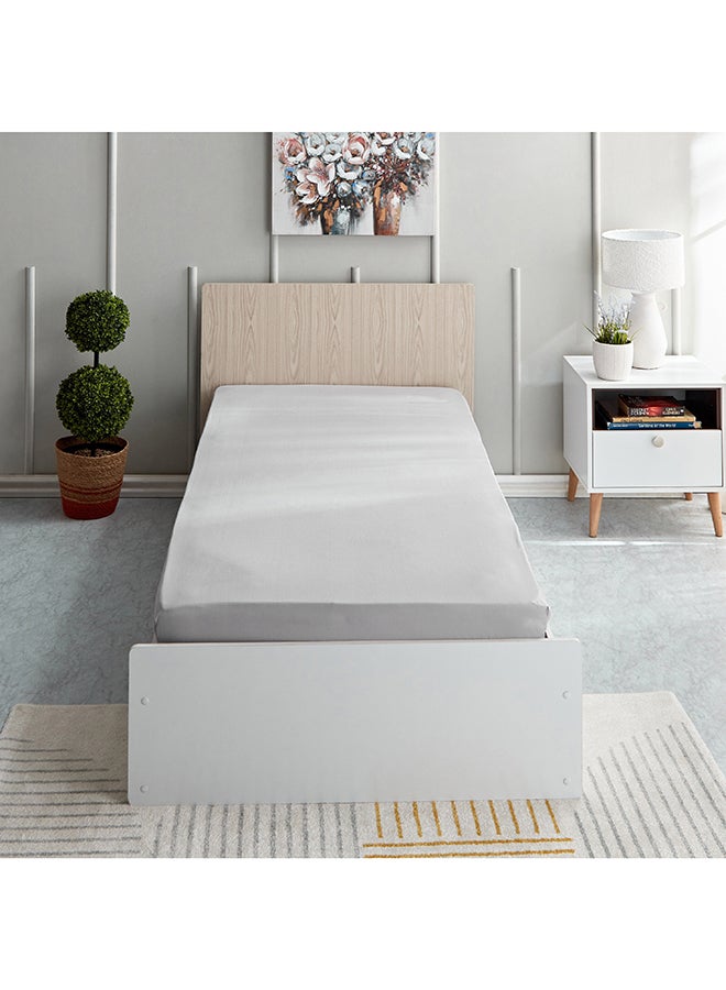 Home Box Bristol Single Polycotton Fitted Sheet 200 x 25 x 90 cm  - Image 2