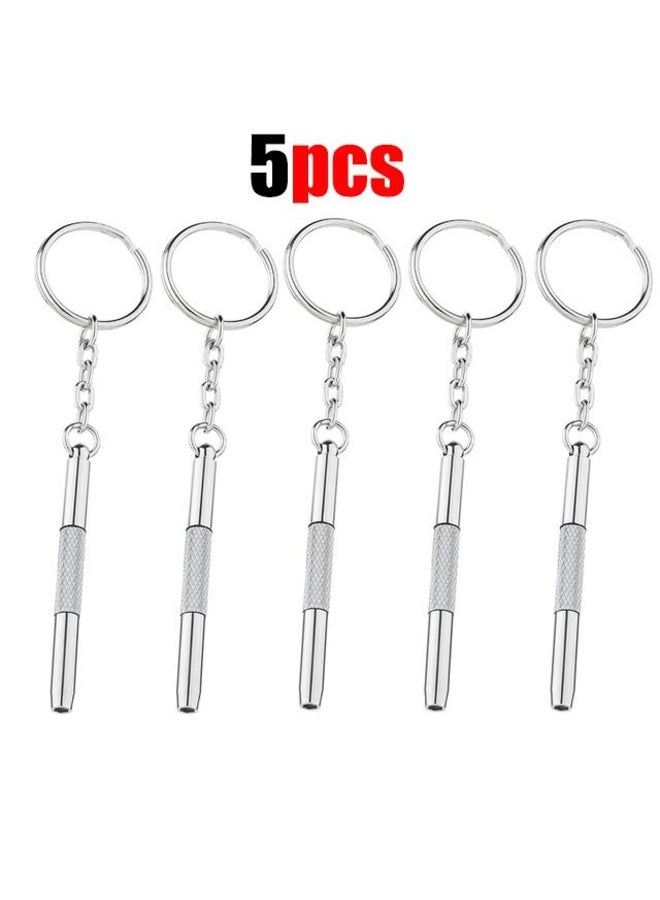 Steel Glasses Repair Kit with Keychain  - Image 3