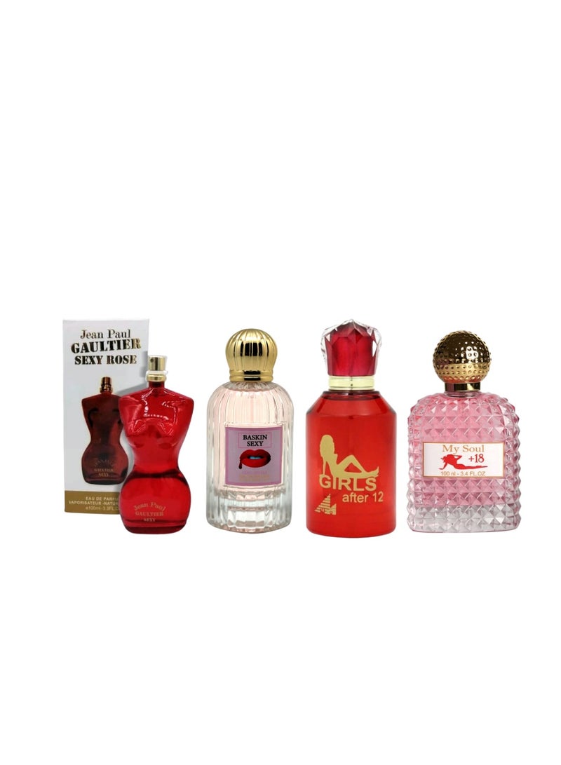 NEW LOVE Pheromone perfumes, love package for unisex, 100 ml each