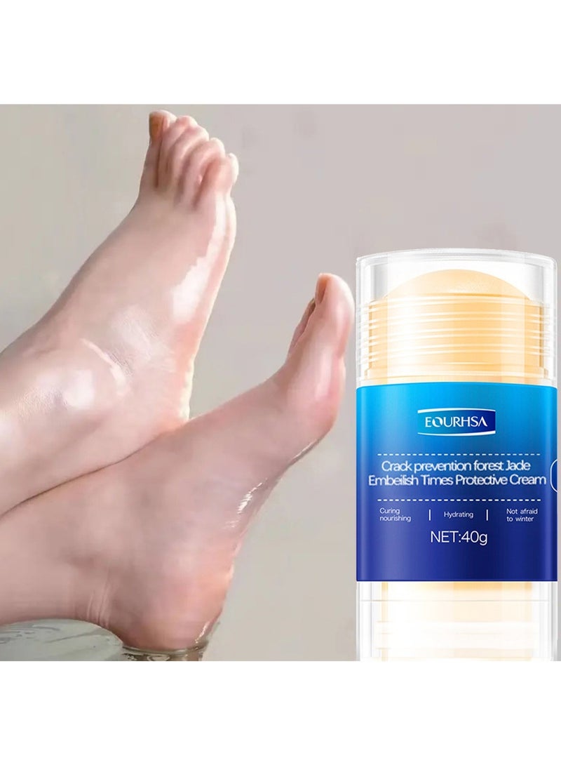 40g Anti Cracking Foot Cream, Suitable for Moisturizing Dry and Cracked Feet and Heels, Preventing Foot Cracking, Making Feet Smooth and Soft. - Image 4