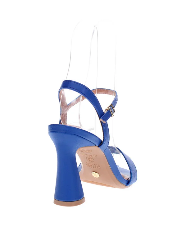 فيزانو Vizzano Ladies High Heel Sandals Blue | Made In Brazil