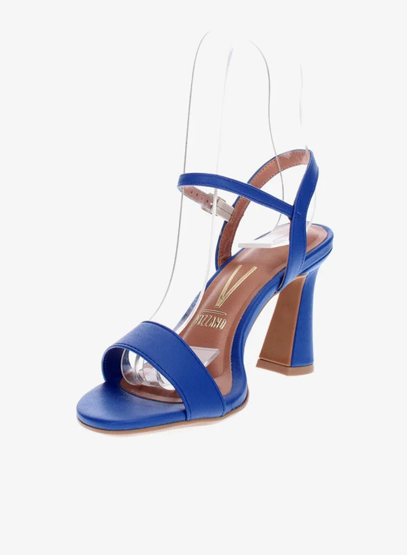 فيزانو صنادل فيزانو بكعب عالٍ للسيدات أزرق | صنع في البرازيل