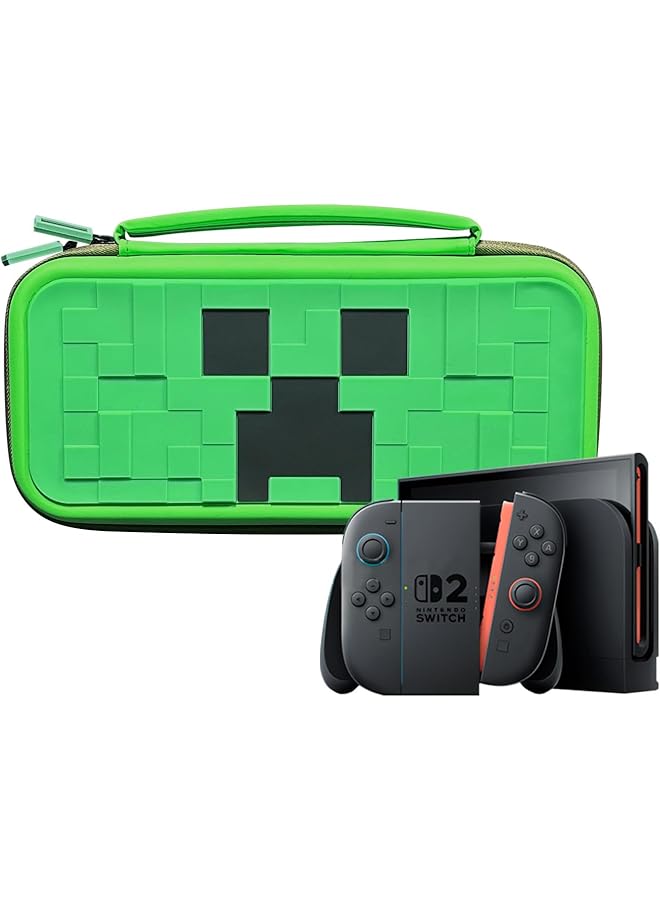 [أطول عمرًا] حقيبة حمل سفر من إيفا لجهاز نينتندو سويتش 2 2025، حامل ملحقات كبير الحجم، غطاء حماية صلب مع 5 بطاقات ألعاب - Image 1
