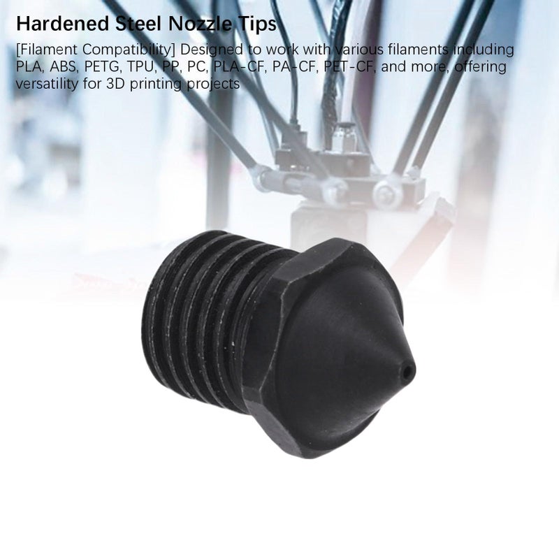 4Pcs 0.2mm Hardened Steel 3D Printer Nozzle Detachable Tip Set for 3D Printer - Image 4