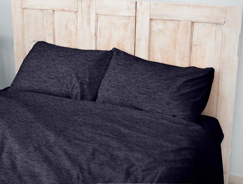 U.S. Polo Assn. U.S. Polo Assn. All Season  Soft and Cozy T-Shirt Material  1800 Thread Count 4-Piece Cotton Rich Jersey Sheet Set - Image 3