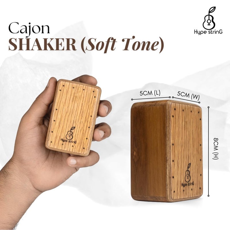 Hype String Cajon Shaker || Single Hand Shaker With Soft Crisp Sound || Perfect for Live or Studio - Image 4