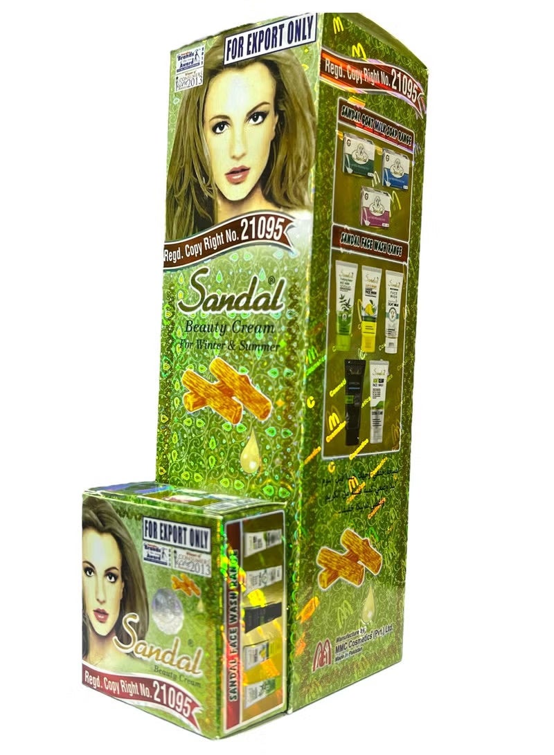 Sandal Face Beauty Cream 6pcs/1pack - Image 2