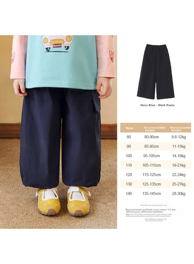 Luson Little O Treasure Kids Work Pants Girls Super Stylish Autumn New Girls Trendy Jogger Pants - Image 3