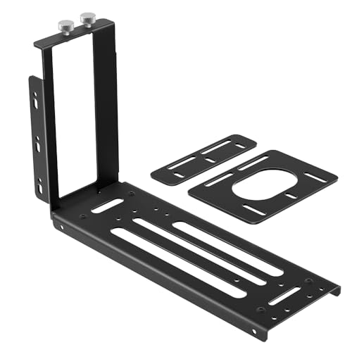 Mustpoint Vertical GPU Mount Bracket, 2 Slots Graphics Card Holder with Hardware, eGPU Dock, External GPU Docking Station, Black - Image 1
