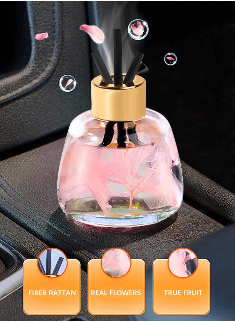 Flower Reed Diffuser with Incense Diffuser Sticks Luxury Elegant Odor Eliminator Air Freshener with Aromatherapy Essential Oil for Car Home Office Bedroom Gift 100ml Peach Fruity Aroma - pzsku/ZFBD1930FADE2D27CFC3AZ/45/_/1688366083/8d3ff6f7-3fbc-4bae-b08c-7a489a130da5