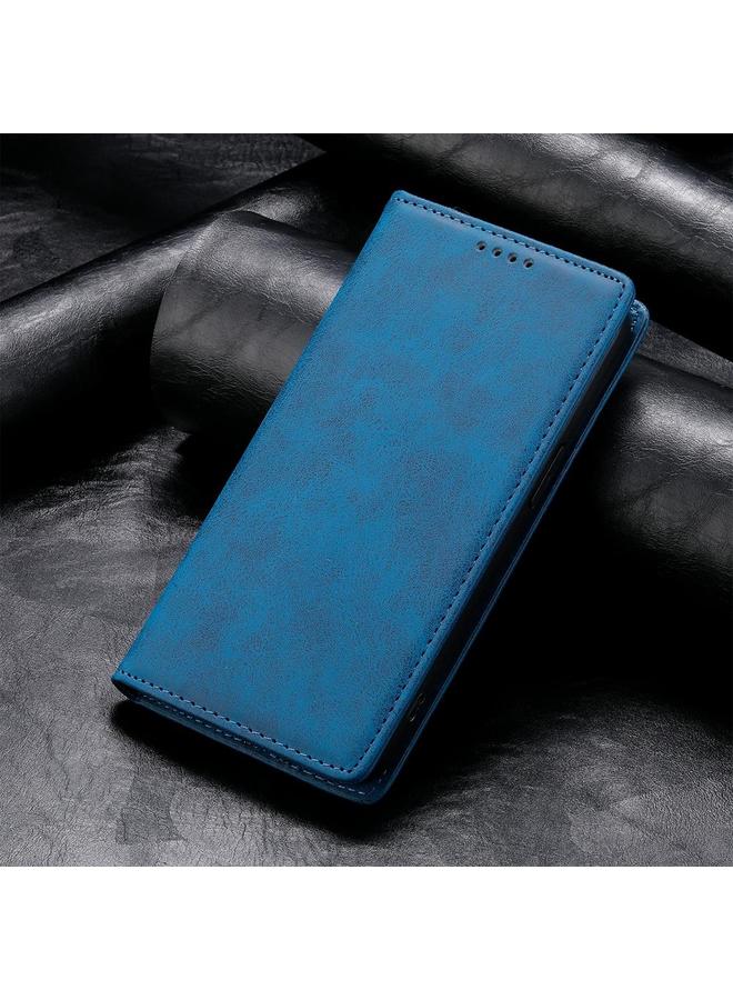 S-TOP Case For Realme 14 Pro+ Business Solid Color Magnetic RFID Leather Phone Case - Image 2