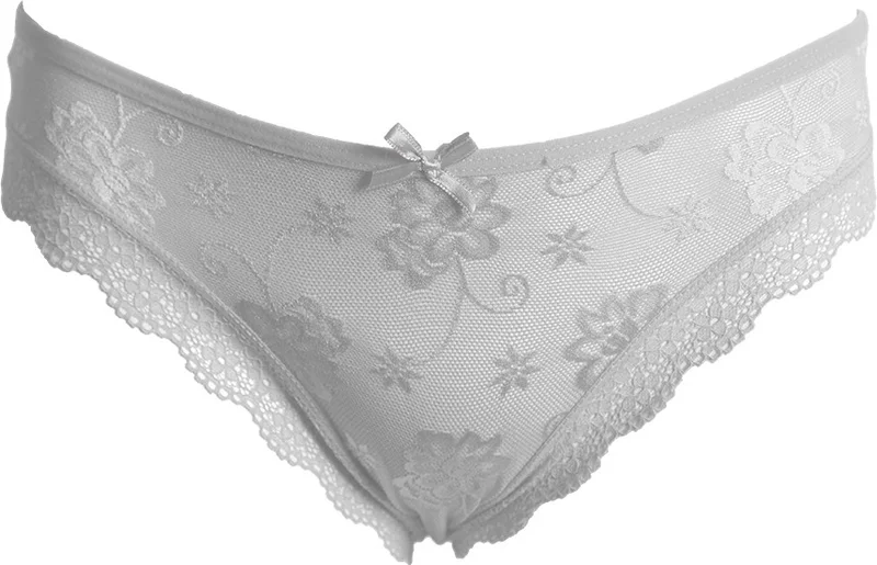 Merry Secrets Merry Secret's Women's 3 Pieces Lace Transparent Panties
