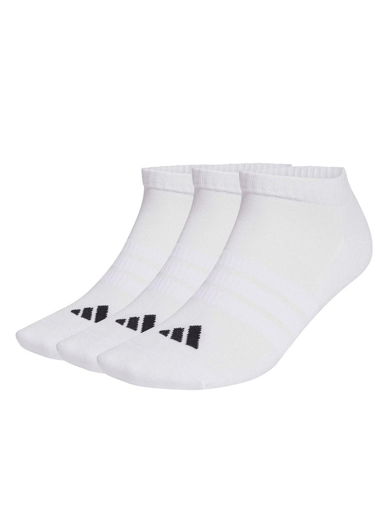 Adidas Cushioned Essentials Low Cut Socks 3 Pair Pack - Image 1