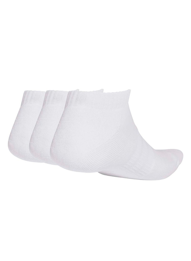 Adidas Cushioned Essentials Low Cut Socks 3 Pair Pack - Image 2
